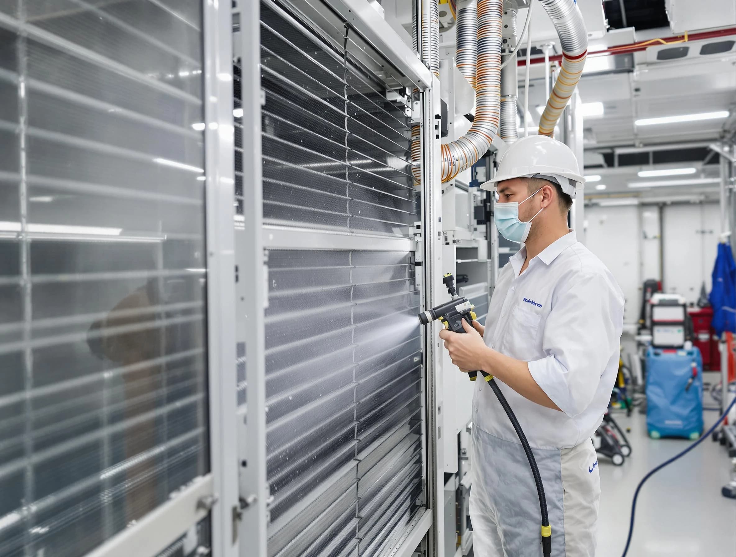 Professional AC coil cleaning by Bennett Air Duct Cleaning in Bennett