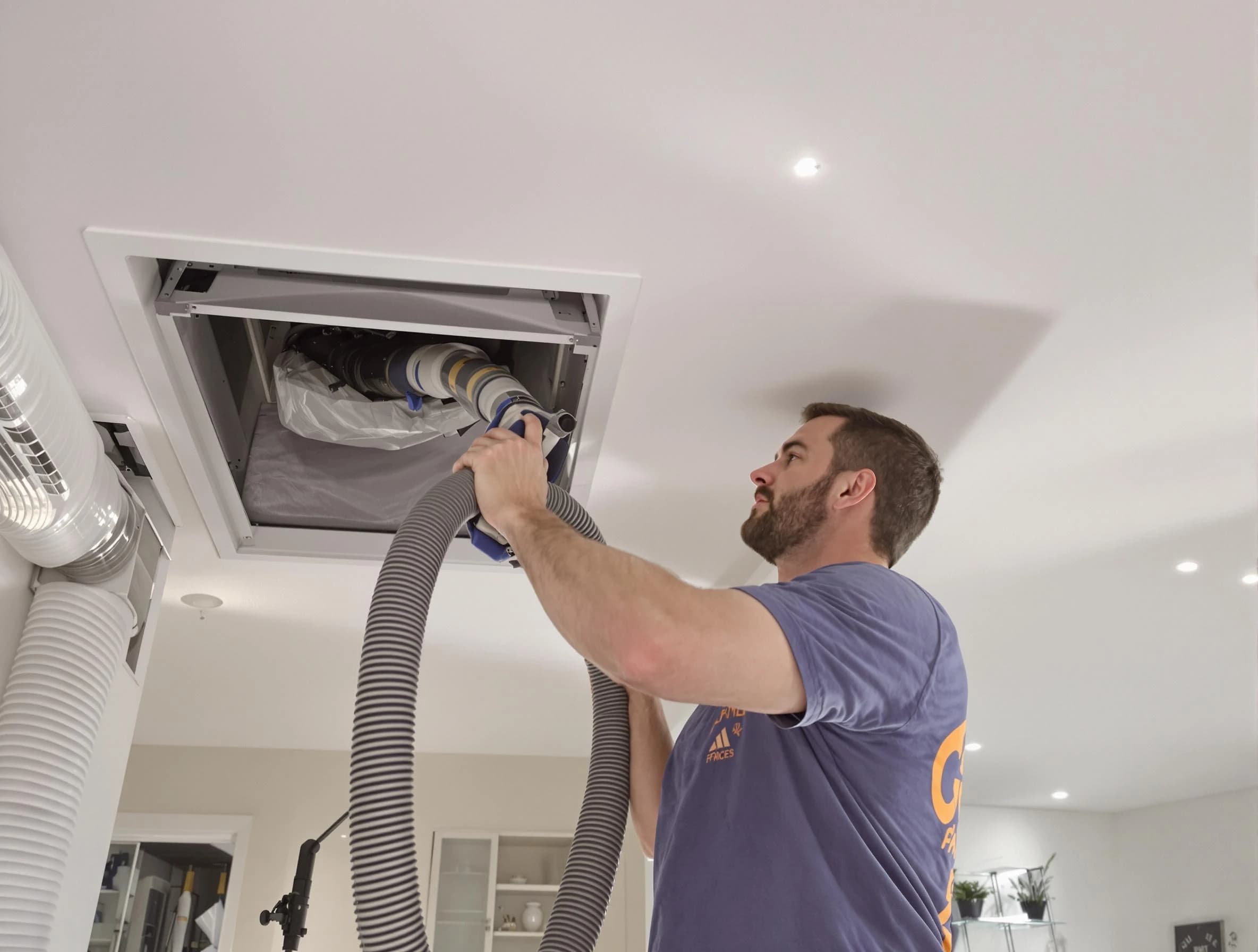 Precision indoor duct cleaning by Bennett Air Duct Cleaning in Bennett