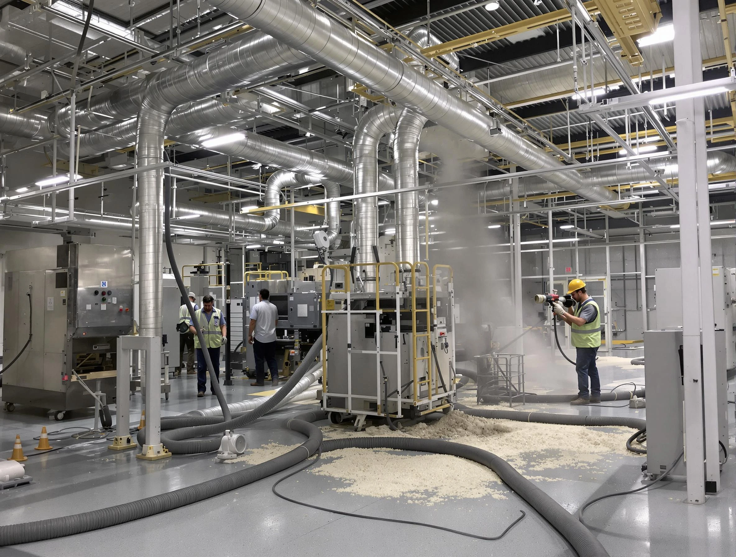 Heavy-duty industrial duct cleaning by Bennett Air Duct Cleaning in Bennett